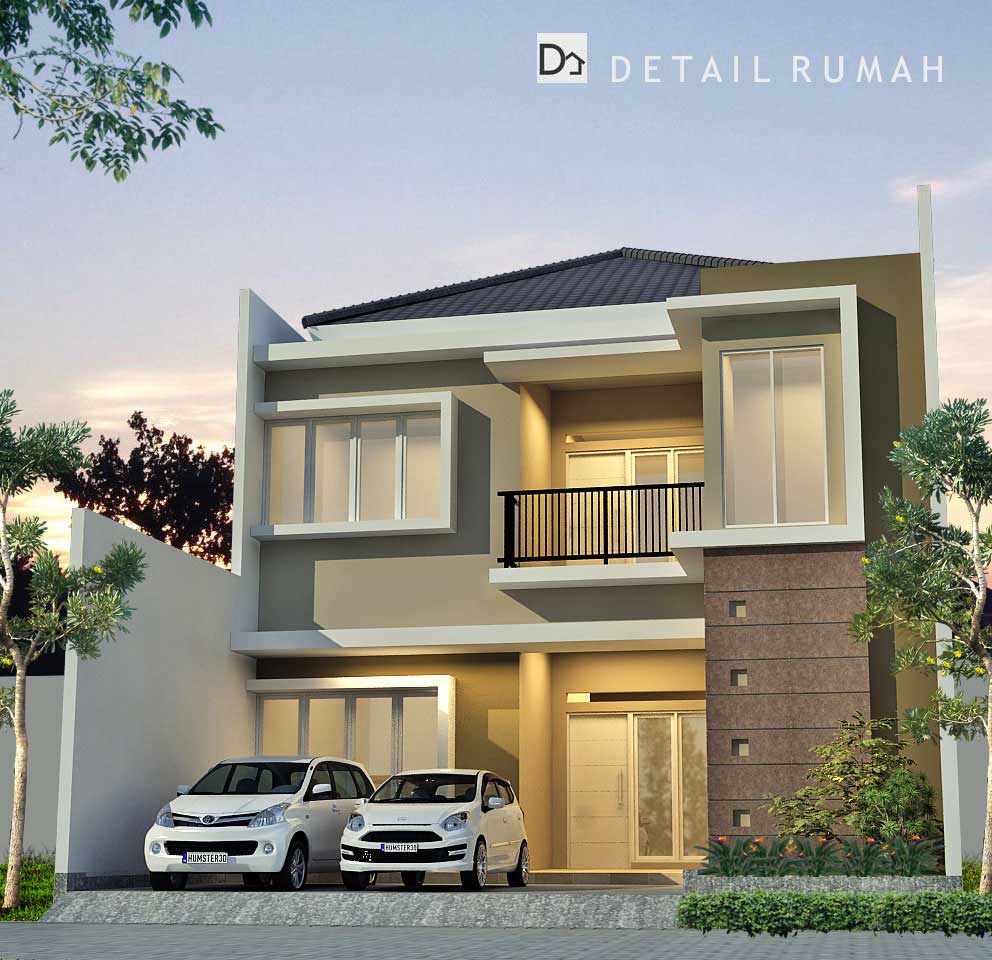 desain rumah minimalis 2 lantai
