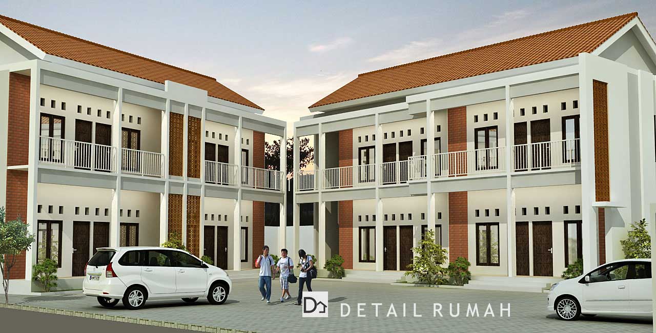 jasa desain rumah kost kos kosan