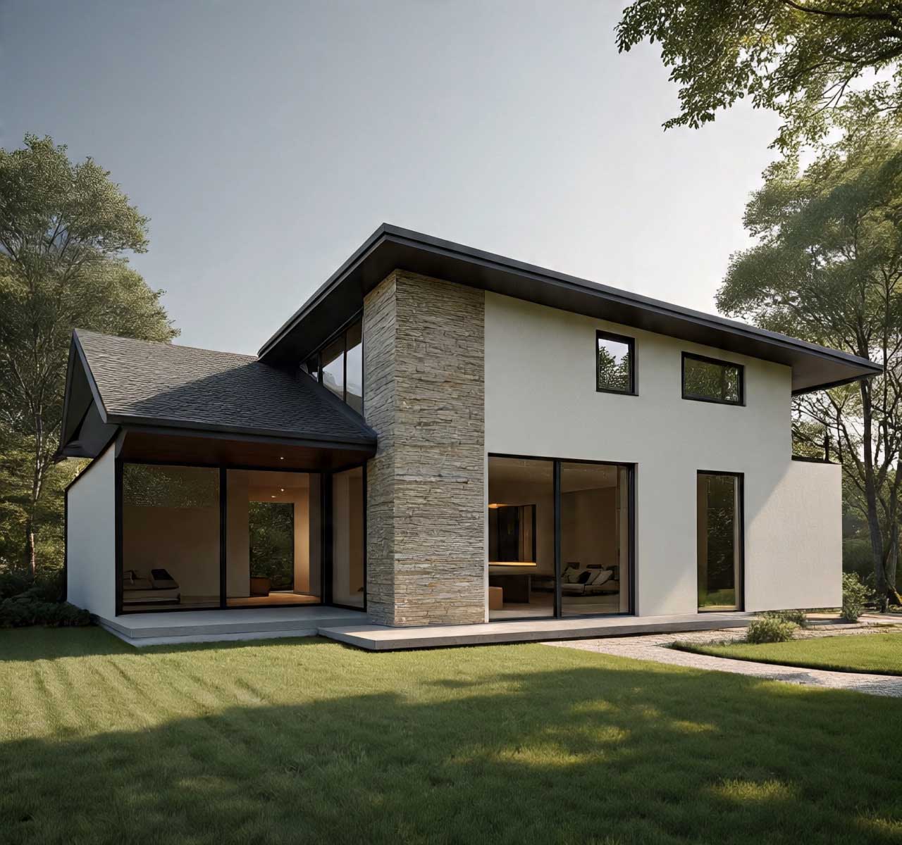 desain rumah fungsional dan estetis